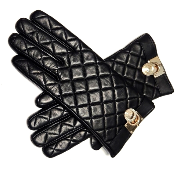 Michael‎ Kors Leather Winter Gloves